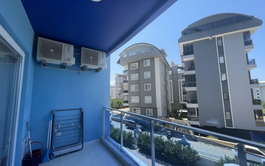 2 room fully furnished apartment for sale in Mahmutlar