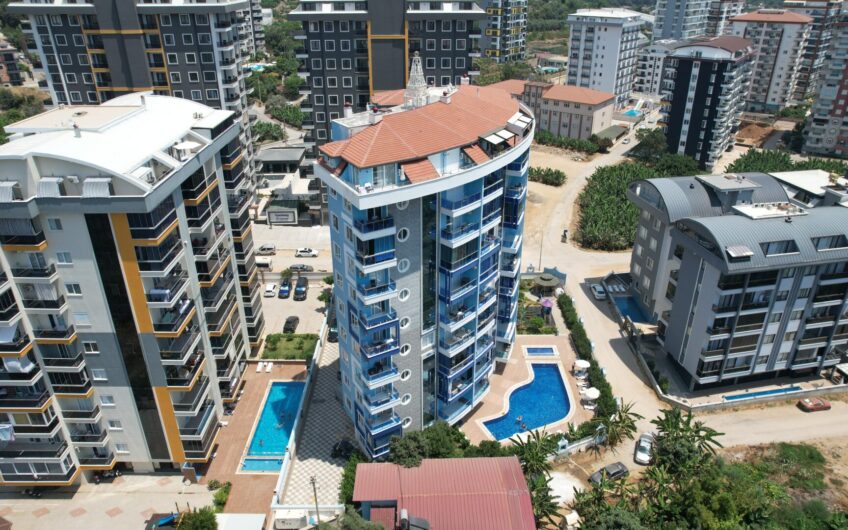 2 room fully furnished apartment for sale in Mahmutlar