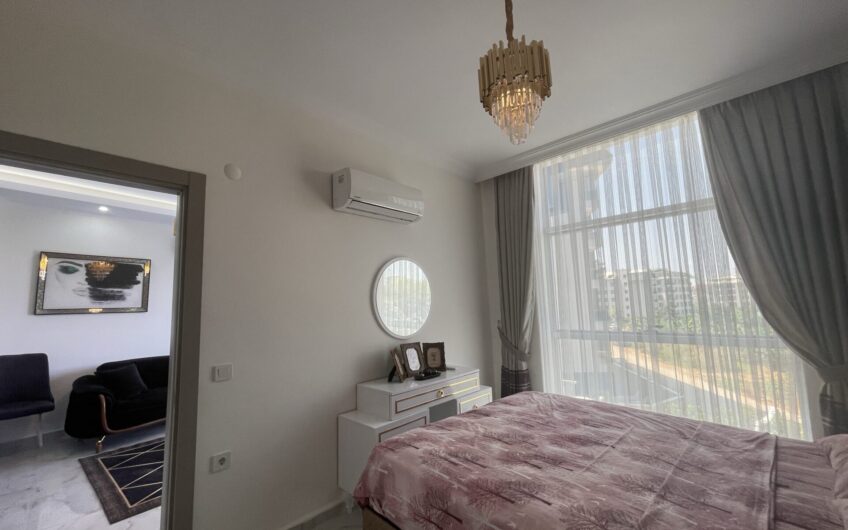 2 room fully furnished apartment for sale in Mahmutlar