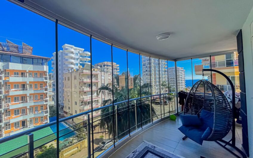 2+1 luxury sea view apartment