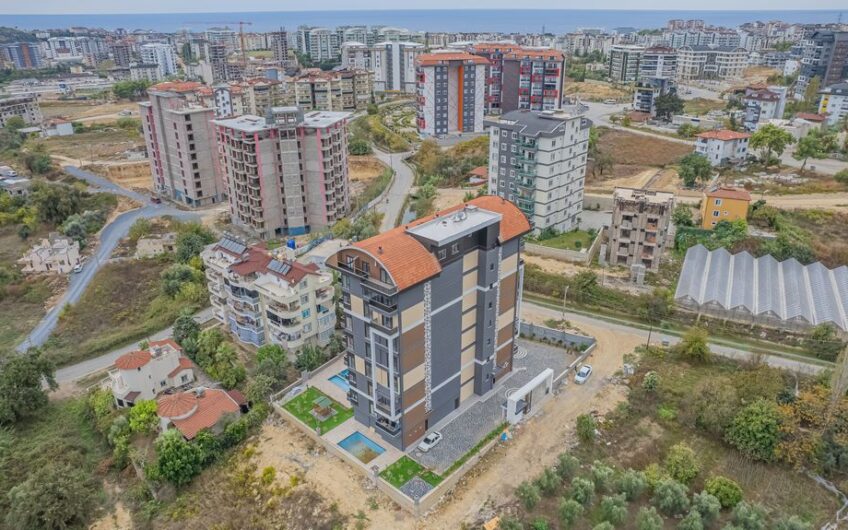 2 room fully furnished apartment in Avsallar