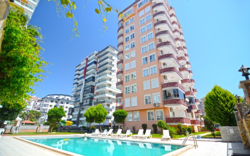 Меблированная квартира 2+1 рядом с морем в Махмутларе, Алания, Турция