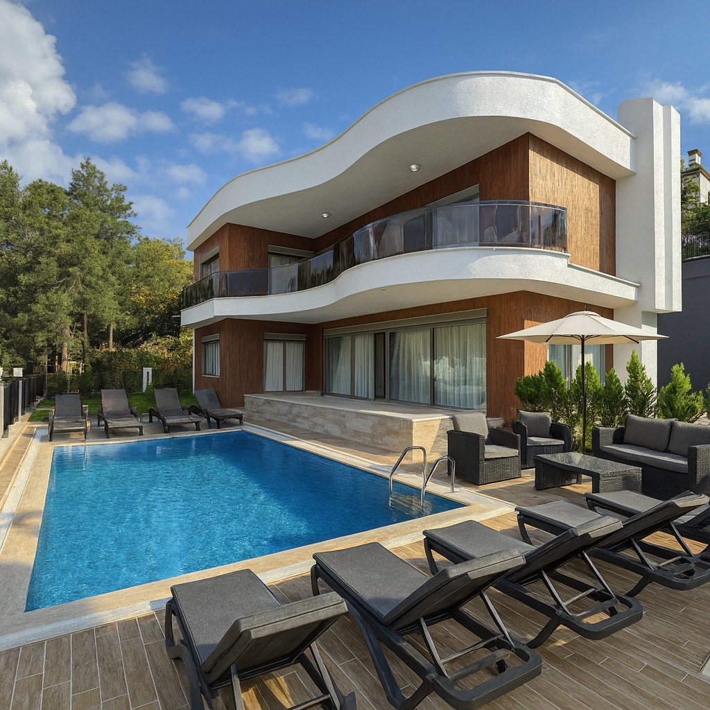 Detached Villa For Sale in Oba Alanya Turkey