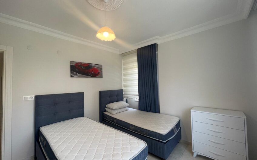 Меблированная квартира 2+1 рядом с морем в Махмутларе, Алания, Турция