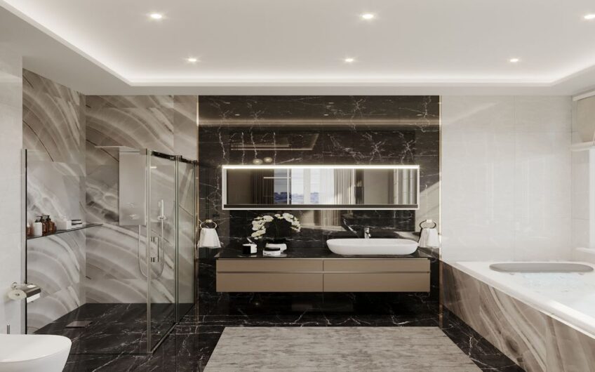 Triplexvilla i Alanya, Turkiet Lämplig för turkiskt medborgarskap