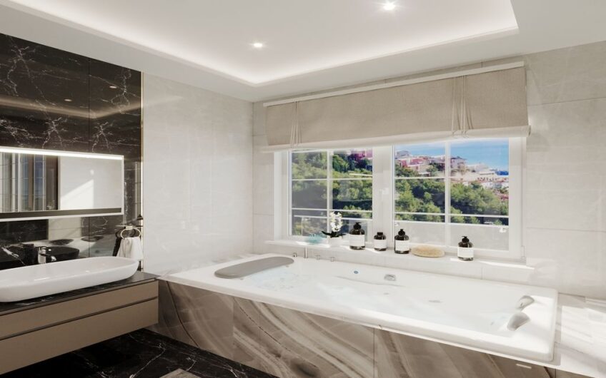 Triplexvilla i Alanya, Turkiet Lämplig för turkiskt medborgarskap