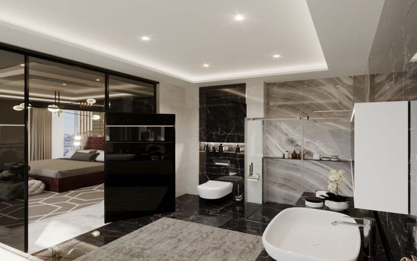 Triplexvilla i Alanya, Turkiet Lämplig för turkiskt medborgarskap