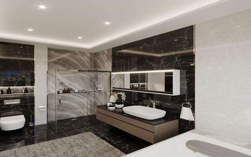 Triplexvilla i Alanya, Turkiet Lämplig för turkiskt medborgarskap