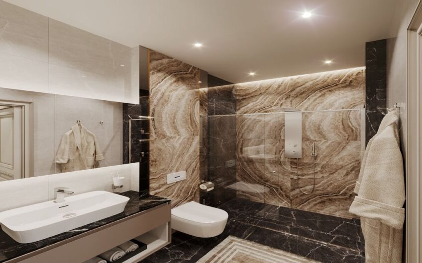 Triplexvilla i Alanya, Turkiet Lämplig för turkiskt medborgarskap