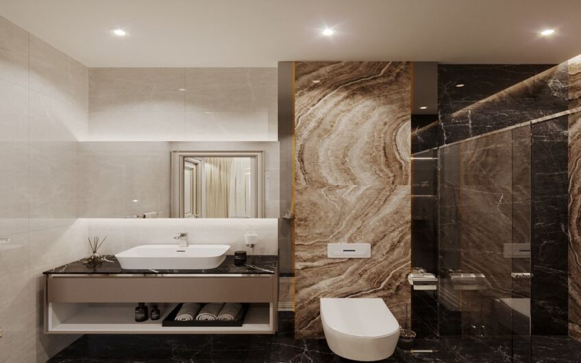 Triplexvilla i Alanya, Turkiet Lämplig för turkiskt medborgarskap