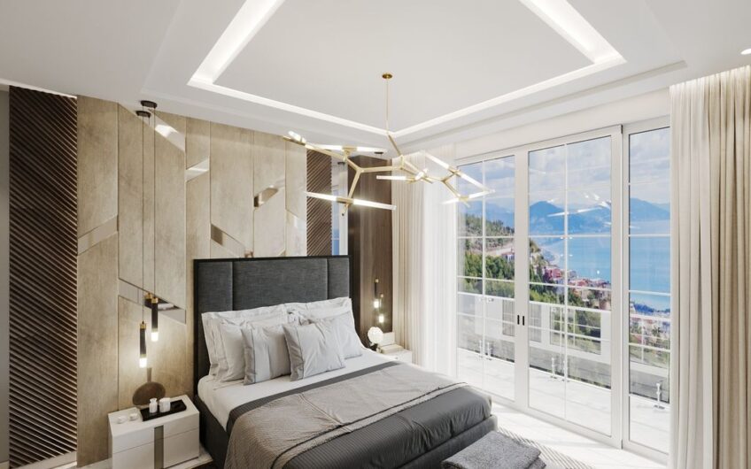 Triplexvilla i Alanya, Turkiet Lämplig för turkiskt medborgarskap