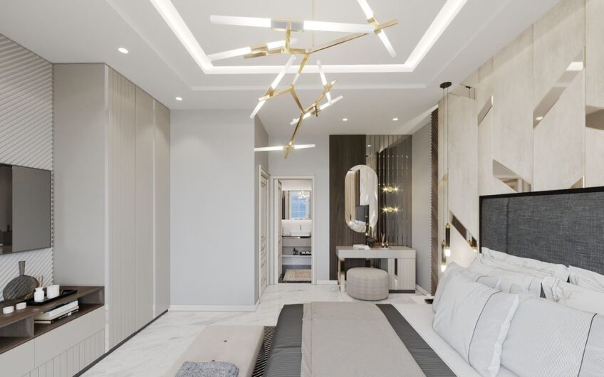 Triplexvilla i Alanya, Turkiet Lämplig för turkiskt medborgarskap