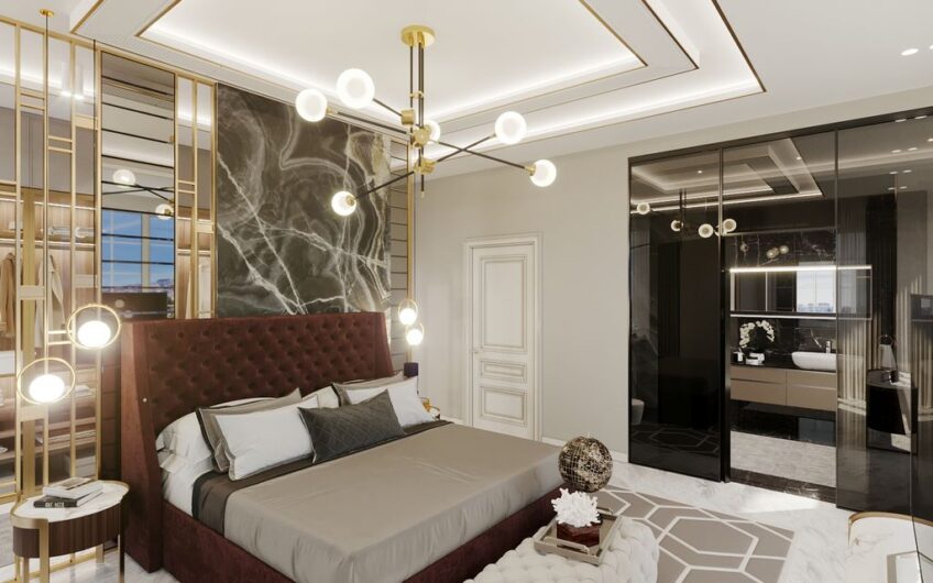 Triplexvilla i Alanya, Turkiet Lämplig för turkiskt medborgarskap