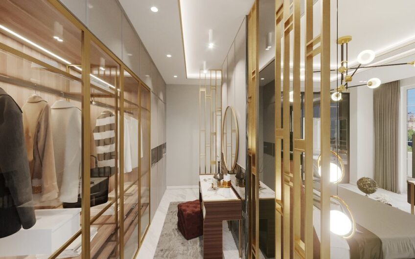 Triplexvilla i Alanya, Turkiet Lämplig för turkiskt medborgarskap