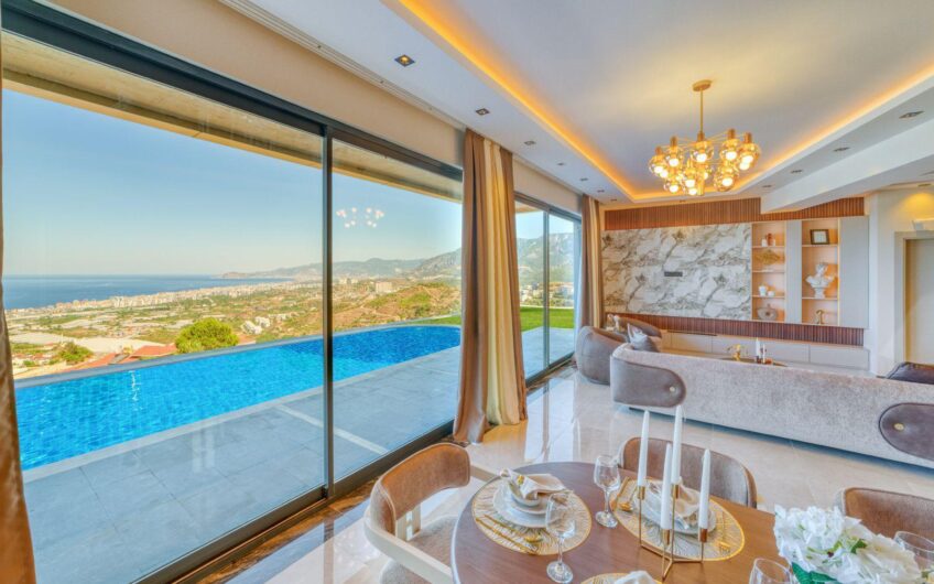 Detached Villa in Alanya Kargıcak Suitable for Turkish Citizenship