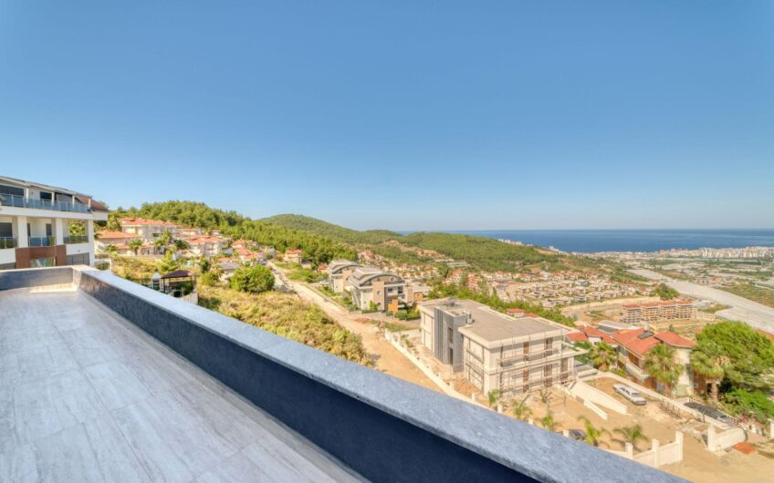 Detached Villa in Alanya Kargıcak Suitable for Turkish Citizenship