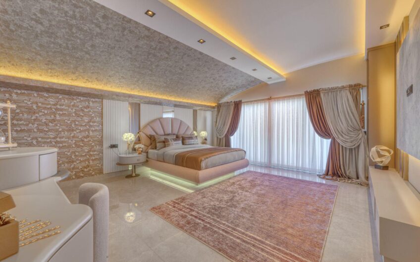 Detached Villa in Alanya Kargıcak Suitable for Turkish Citizenship