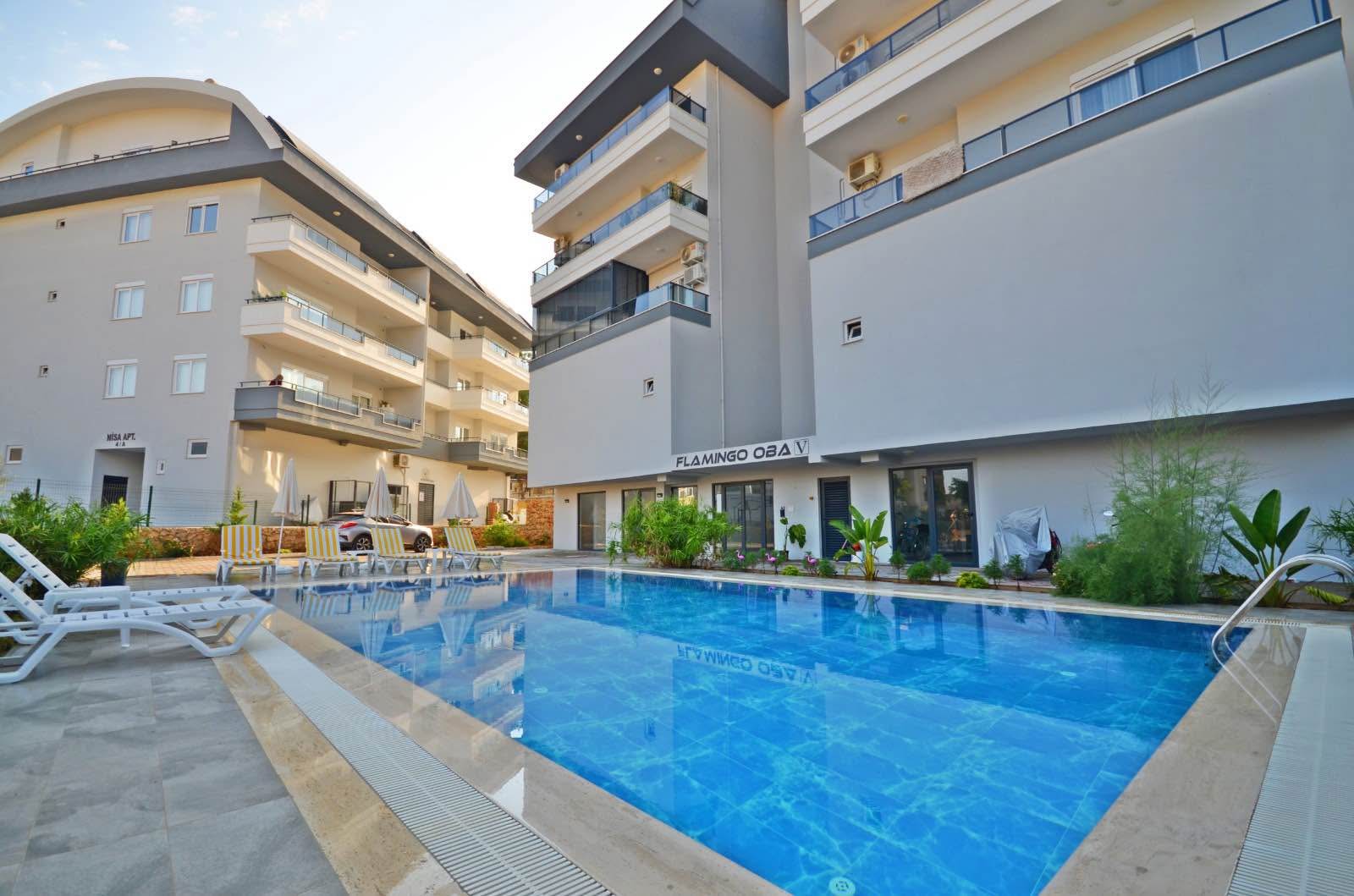 1+1 Apartment for Sale in Alanya Oba Turkey
