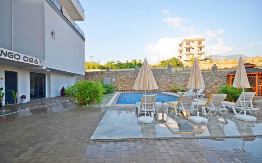 1+1 Apartment for Sale in Alanya Oba Turkey