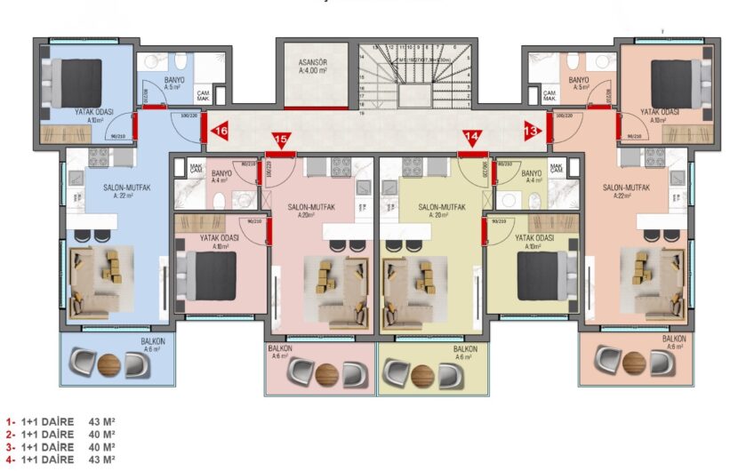 Buy properties in Alanya, Turkey