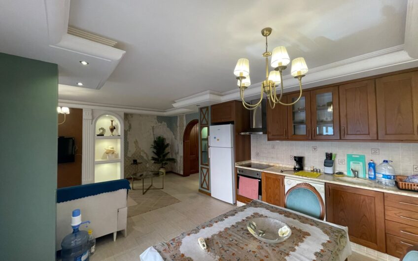 3 Room Apartment for sale at first line from the Beach in Mahmutlar Alanya