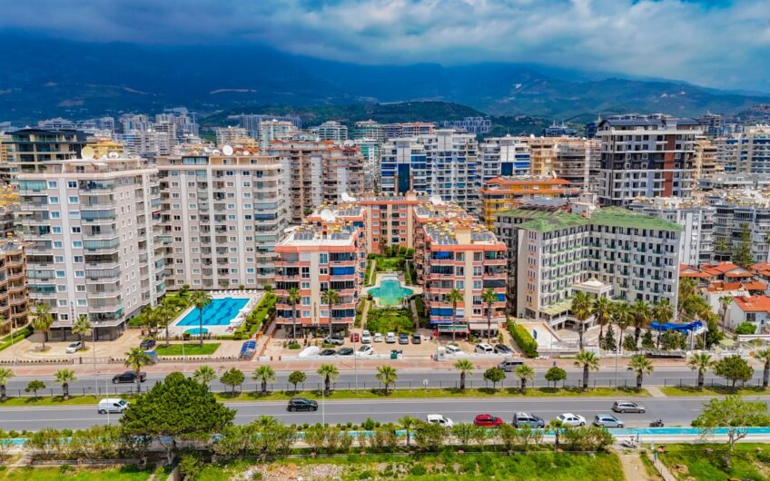 3 Room Apartment for sale at first line from the Beach in Mahmutlar Alanya