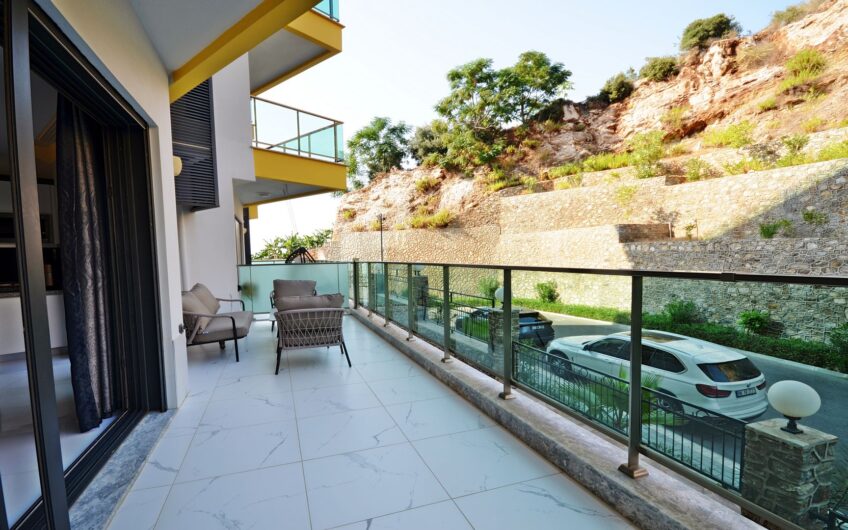 Luxury 2+1 Furnished Duplex Apartment for Sale by the Sea in Kargıcak, Alanya | Konak Seaside Premium