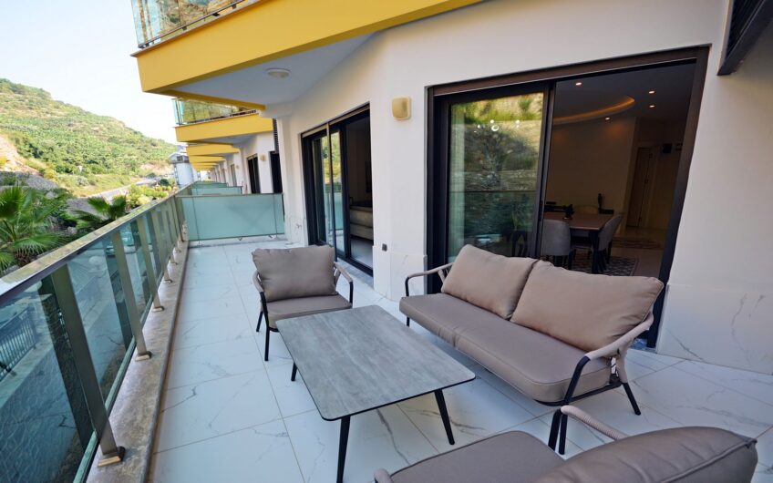 Luxury 2+1 Furnished Duplex Apartment for Sale by the Sea in Kargıcak, Alanya | Konak Seaside Premium