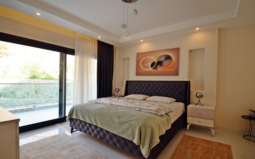 Luxury 2+1 Furnished Duplex Apartment for Sale by the Sea in Kargıcak, Alanya | Konak Seaside Premium