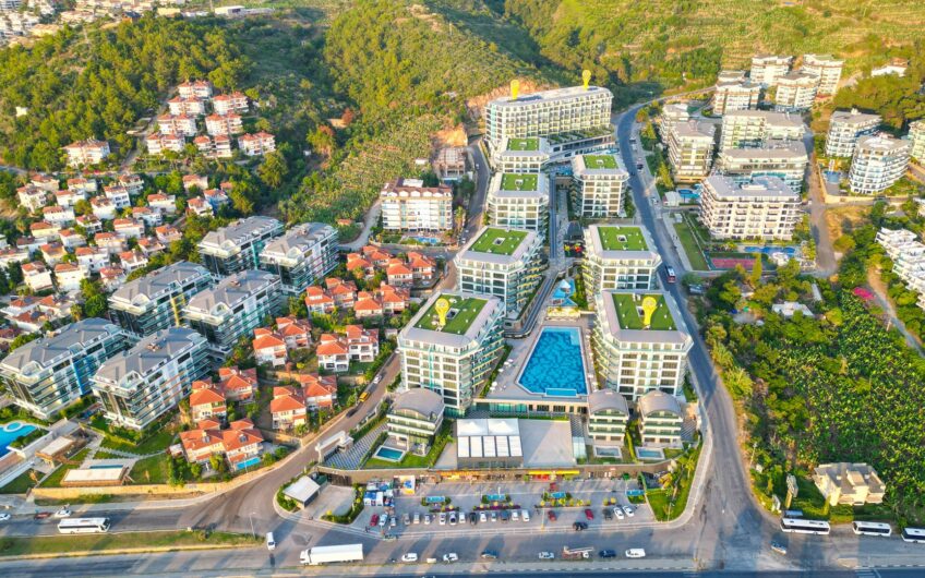 Luxury 2+1 Furnished Duplex Apartment for Sale by the Sea in Kargıcak, Alanya | Konak Seaside Premium