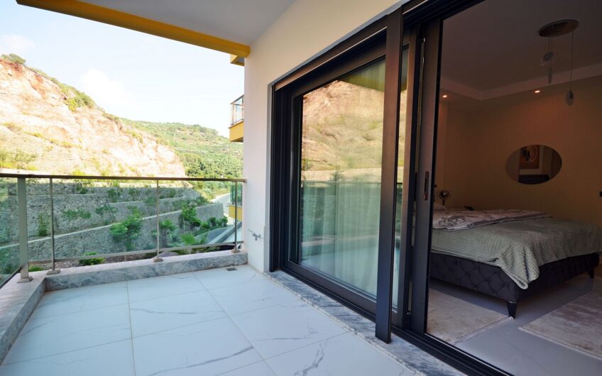 Luxury 2+1 Furnished Duplex Apartment for Sale by the Sea in Kargıcak, Alanya | Konak Seaside Premium