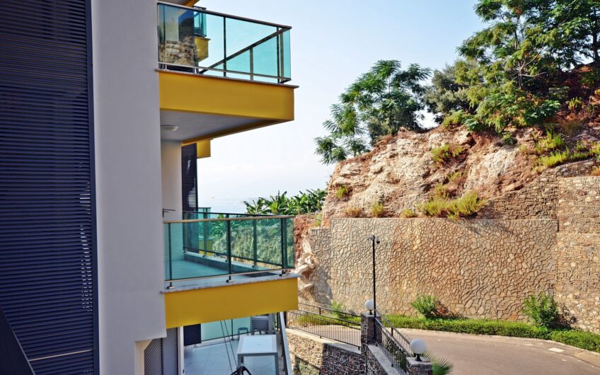 Luxury 2+1 Furnished Duplex Apartment for Sale by the Sea in Kargıcak, Alanya | Konak Seaside Premium