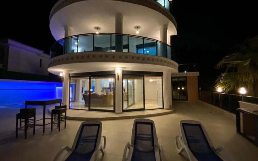 5+1 Triplex Villa for Sale in Alanya Kestel | Sea View