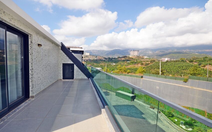 3+1 Penthouse Apartment for Sale in Kargıcak, Alanya – Suitable for Resident Permit