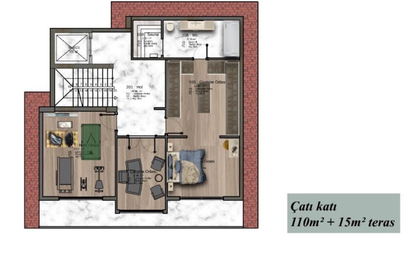 DETACHED VILLA WITH PANORAMIC SEA VIEWS IN KESTEL, ALANYA