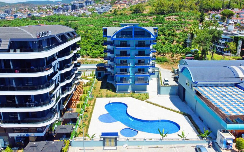 1+1 Apartments for Sale by the Sea in Kargıcak, Alanya