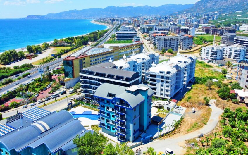 1+1 Apartments for Sale by the Sea in Kargıcak, Alanya