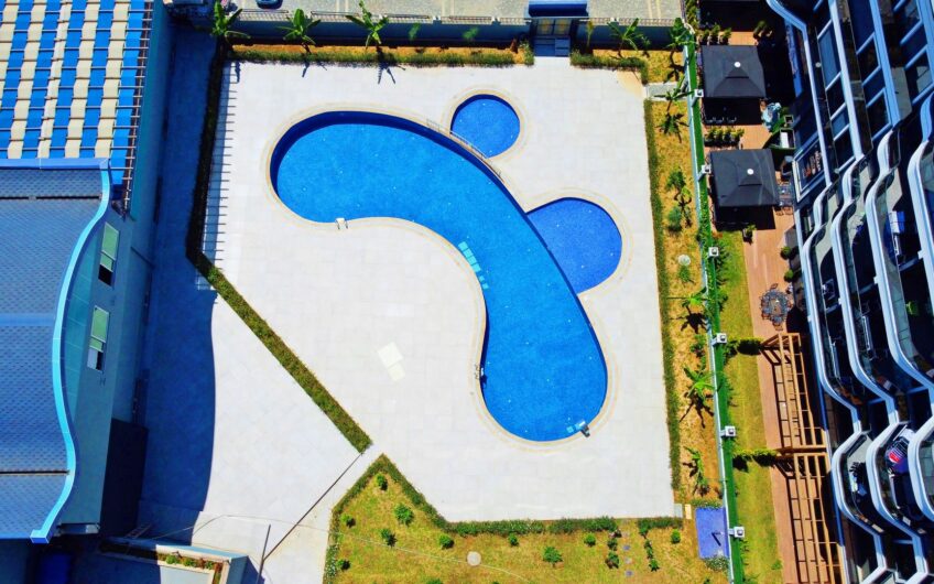 1+1 Apartments for Sale by the Sea in Kargıcak, Alanya