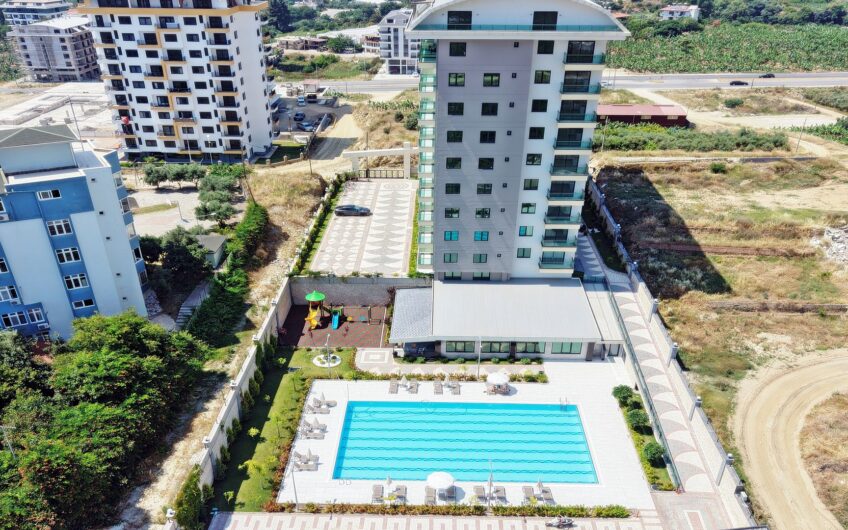 Preisgünstige 1+1-Wohnung zum Verkauf in Mahmutlar, Alanya | Konak Garden Life 2