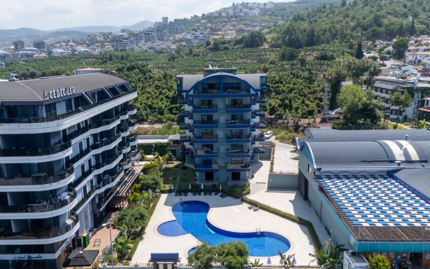 1+1 Apartments for Sale by the Sea in Kargıcak, Alanya
