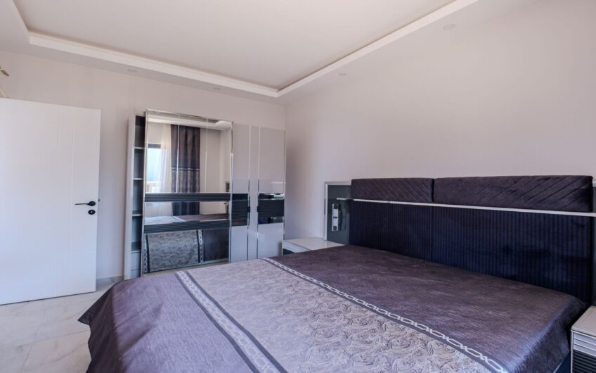 1+1 Apartments for Sale by the Sea in Kargıcak, Alanya