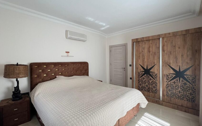 Luxury Detached Villa with Panoramic Sea and Castle Views in Kargıcak, Alanya