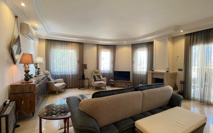 Luxury Detached Villa with Panoramic Sea and Castle Views in Kargıcak, Alanya