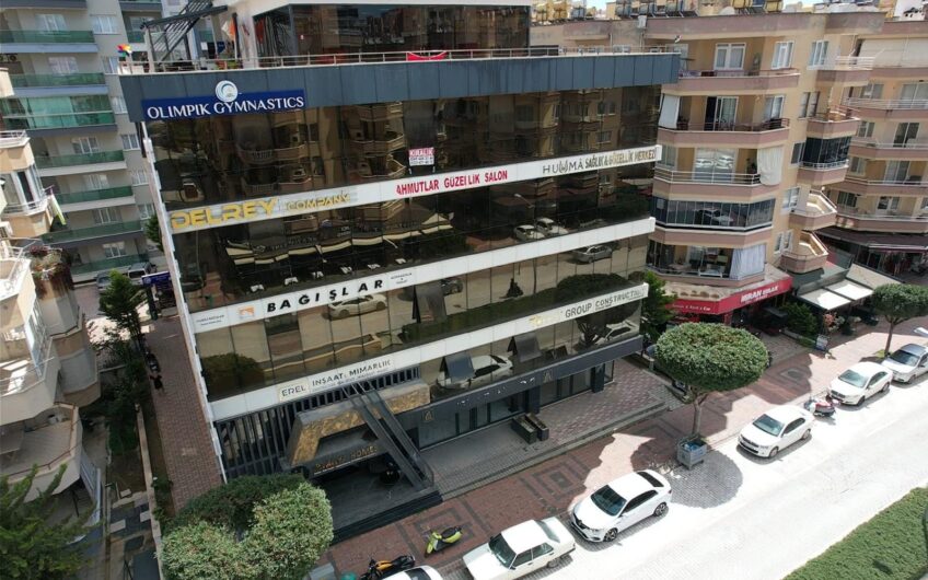 Commercial Office for Sale in Alanya Mahmutlar – Eligible for Turkish Citizenship