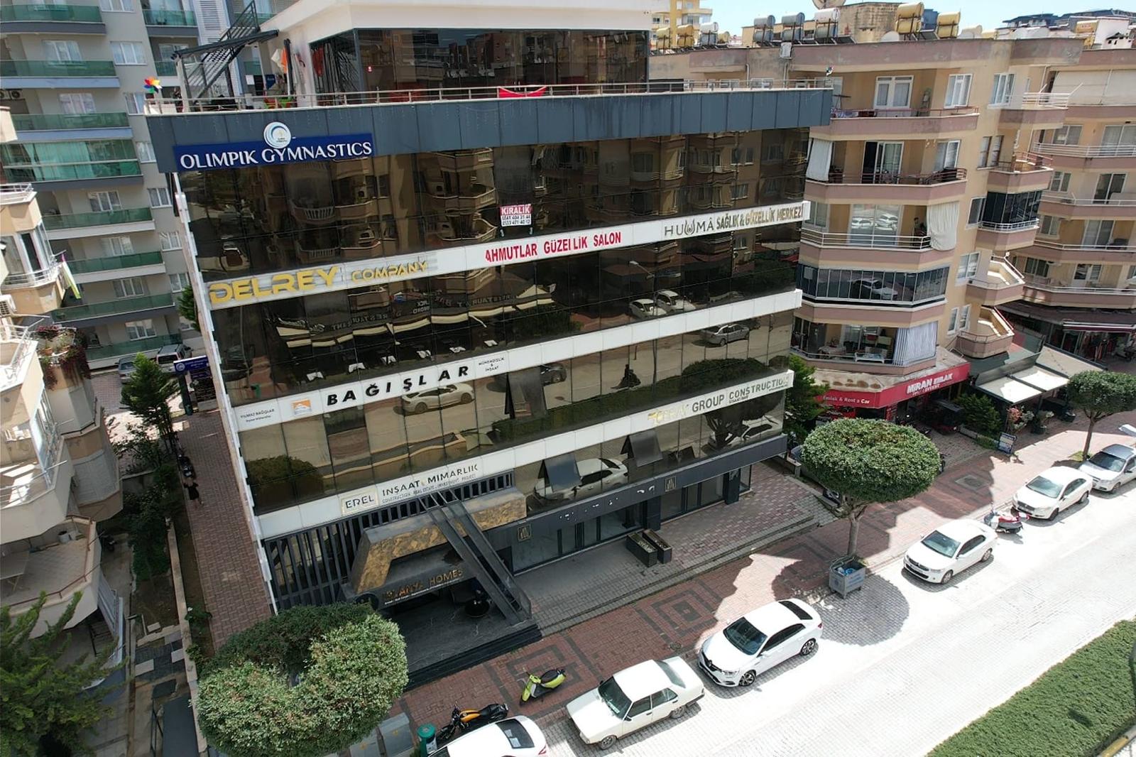 Commercial Office for Sale in Alanya Mahmutlar – Eligible for Turkish Citizenship