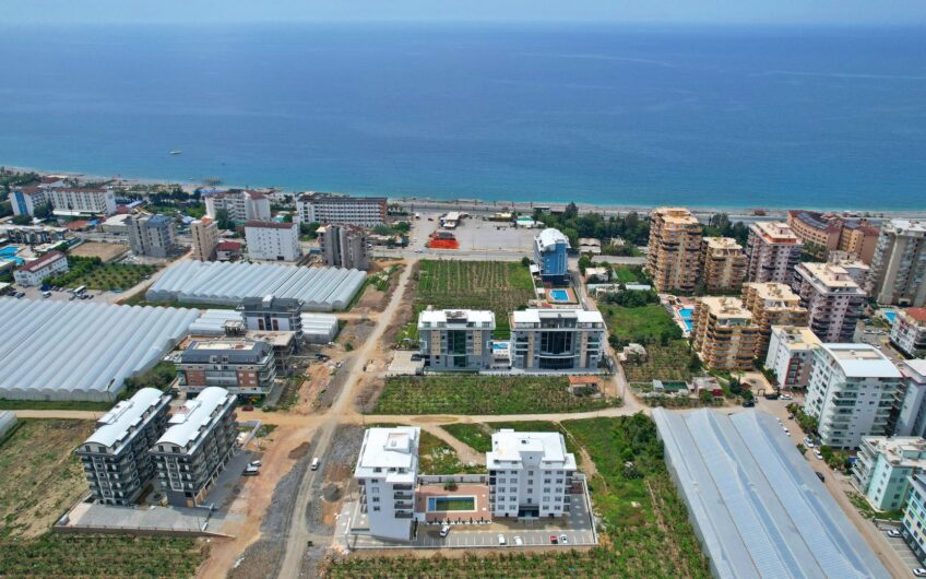 LUXURY 4 ROOM DUPLEX, 300 METERS FROM THE SEA IN KARGICAK, ALANYA