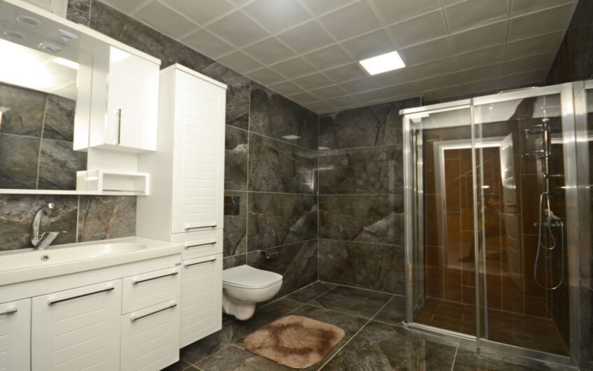 LUXURY 4 ROOM DUPLEX, 300 METERS FROM THE SEA IN KARGICAK, ALANYA