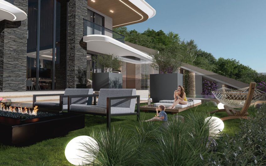 DETACHED VILLA WITH PANORAMIC SEA VIEWS IN KESTEL, ALANYA
