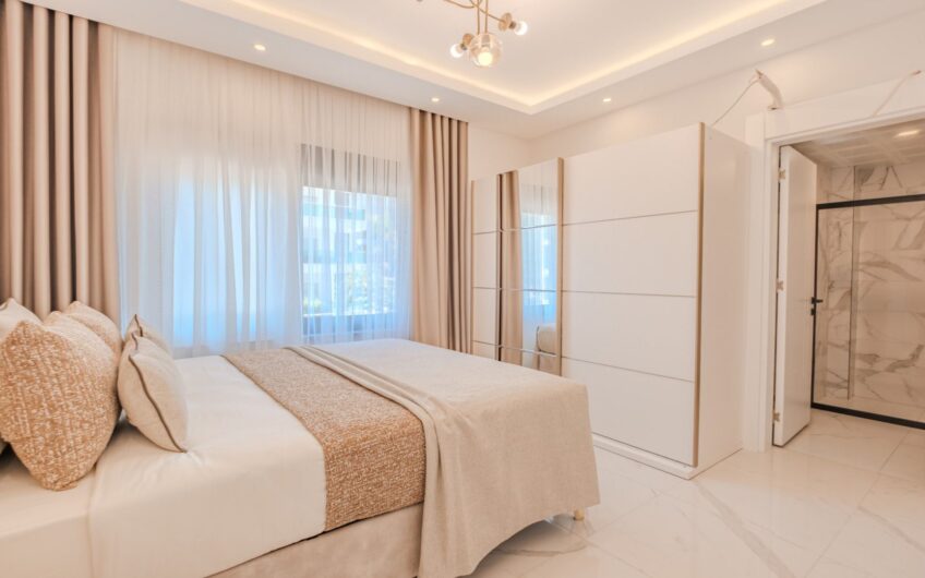 FULLY FURNISHED 3 ROOM APARTMENT FOR SALE IN KESTEL, ALANYA