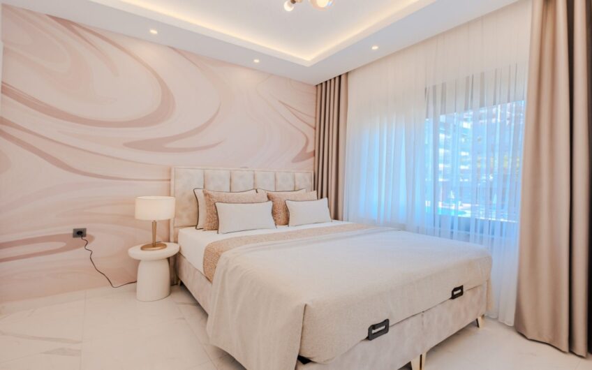 FULLY FURNISHED 3 ROOM APARTMENT FOR SALE IN KESTEL, ALANYA